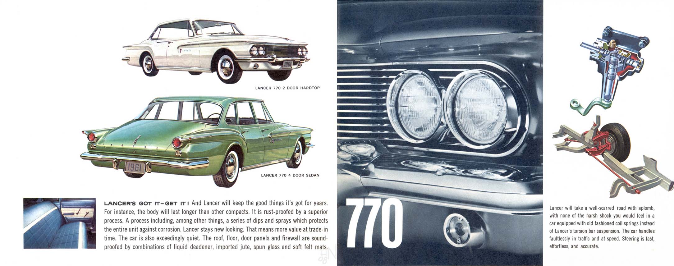1961 Dodge Lancer Brochure Page 1